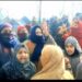 Sumbal residents protest against erratic powers supply, hike in monthly tariffs