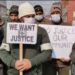 Mutton Dealers Protest In Srinagar