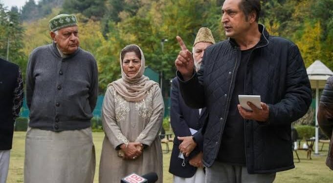 Sajjad Lone’s JKPC Pulls Out of PAGD, To Stay With Its Objective