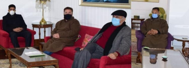 NC deputation, BDC members meet Lt. Governor in Srinagar