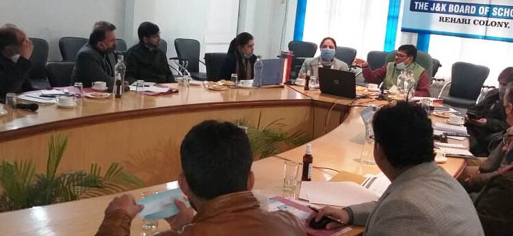 Secretary School Education visits JKBOSE; reviews functioning of Board