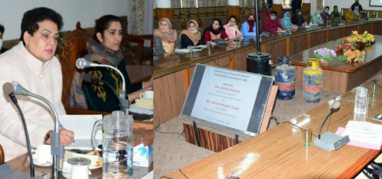 Chairperson, NWC held interaction with NGOs working towards welfare of women at Srinagar