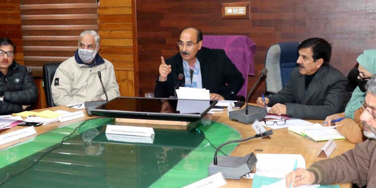 FFSs to come up at all districts of Kashmir: Dir Agri