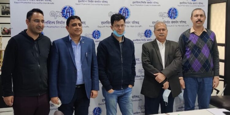 Handicraft Directors call on Development Commissioner Handicrafts, Handlooms