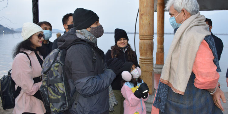 “Be the goodwill ambassadors of Jammu & Kashmir”: Lt Governor to tourists