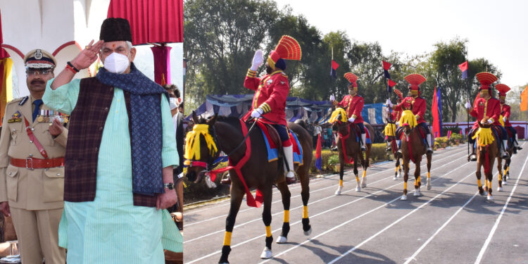 Attestation cum Passing-Out-Parade of Dy.SsP (Prob.) & PSIs at SKPA Udhampur