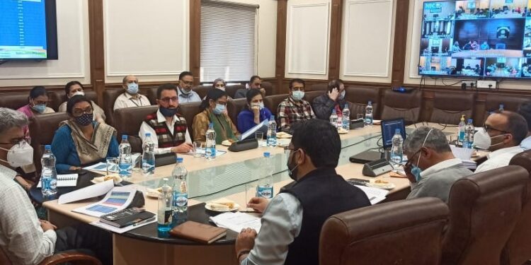 Atal Dulloo reviews PMJAY SEHAT registration