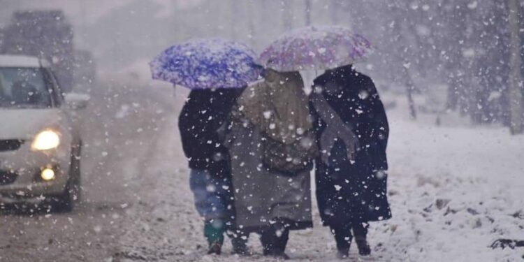 Nonstop Rains Drench Valley; Snowfall In Most North Kashmir Parts, Pahalgam
