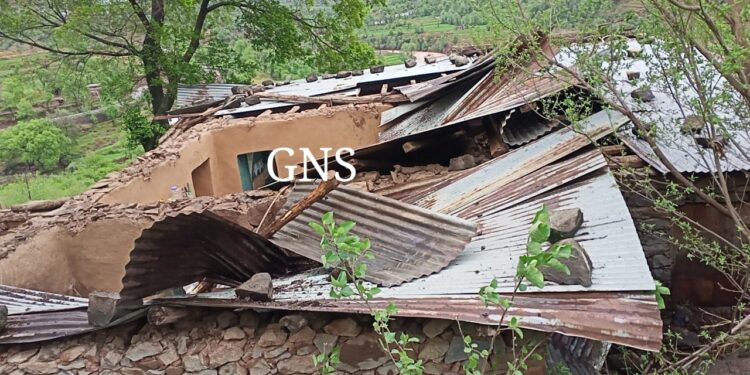 Elderly man injured, 5 structures including school damaged due to winds in Mendhar Poonch
