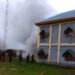 Railways ‘Pentagon’ Building Catches Fire In Budgam