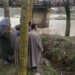 Flash floods damage portion of bridge in Handwara, traffic halted