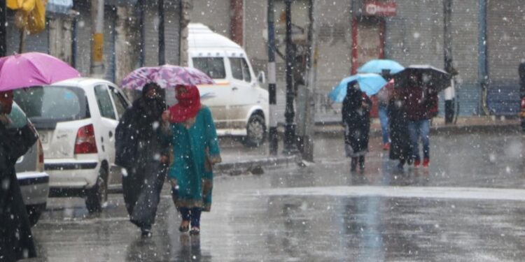 Rains Lash Plains, Snow In Higher Reaches