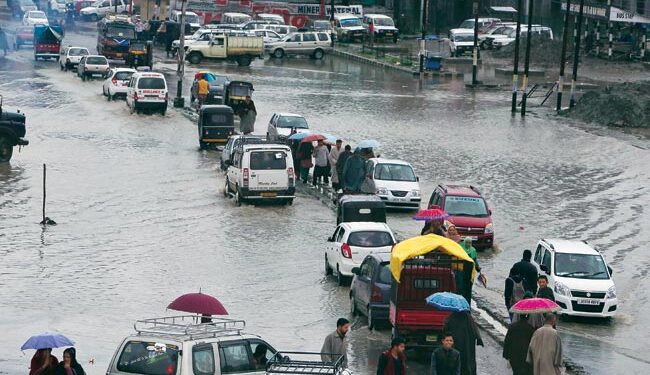 Rains Drench Kashmir, More Expected Today