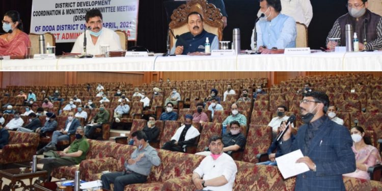 Dr Jitendra urges public representatives to act as bridge between people and administration