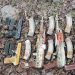 03 AK rifles, 04 pistols recovered along LoC in Tangdhar Kupwara: Police