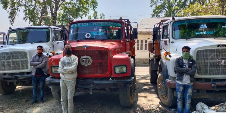 Corona Curfew Violation: 3 Persons Arrested As Many Vehicles Seized in Budgam