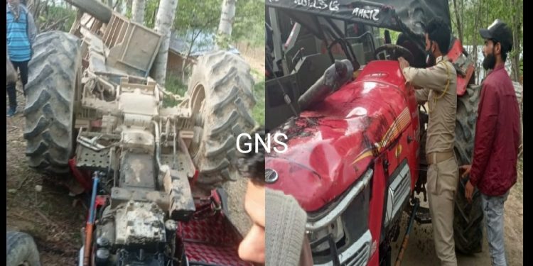 Tractor Driver Dies in Road Mishap in Kupwara