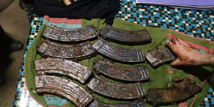 ‘Old Hideout’ Busted in Ganderbal Forest Area, Ammunition Recovered