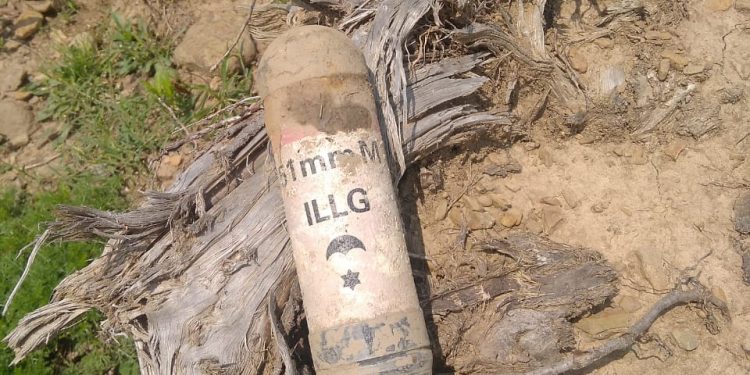 ’Old Rocket Shell’ Recovered, Defused in Kralpora