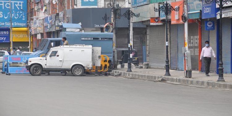 Weekend Curfew Affects Normal Life In Kashmir