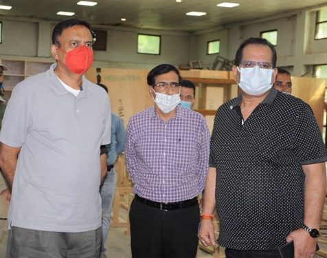 Principal Secretary I&C visits JKI Joinery Unit