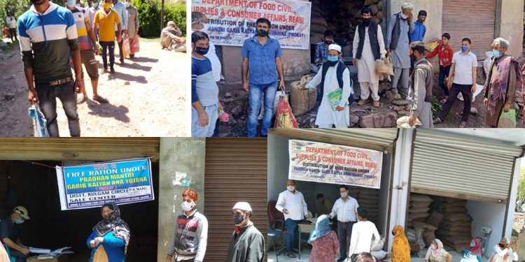 1.03 lac MTs of foodgrains distributed in JK last month: FCS&CA Deptt