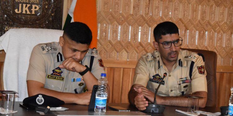 DIG NKR Baramulla inaugurates Women Help Desks through e-inauguration