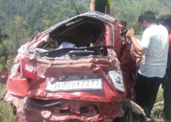 Principal Of Govt School Dies In Accident