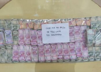 Rs 1.62 Cr currency recovered from Nowshera Rajouri