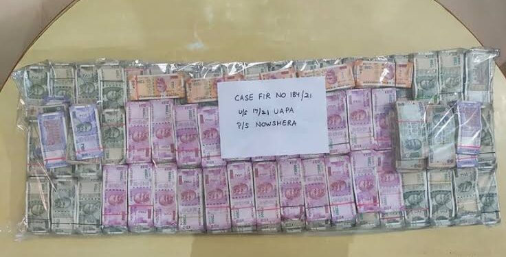 Rs 1.62 Cr currency recovered from Nowshera Rajouri