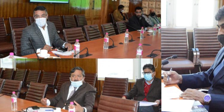 Chief Secretary reviews PMDP projects in Jammu and Kashmir