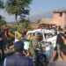Family Head Killed, His Wife, Son Injured As Tipper Rams Car Near Lasjan Byepass