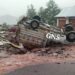 Mother-son duo among 3 killed, 4 Injured as load carrier turns turtle in Reasi