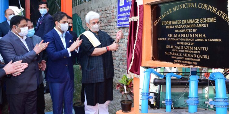 Lt Governor dedicates Key urban transformation projects of Srinagar to the public