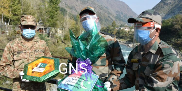 Indo-Pak Armies Exchange Sweets in Teetwal, Uri Sectors on Diwali