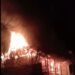 Massive Fire Breaks Out in Boniyar Market