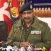 DGP Reviews Security Scenario In South Kashmir