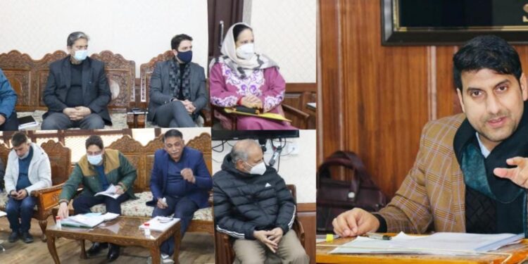 DC Srinagar holds meeting of NGT appointed Joint Committee
