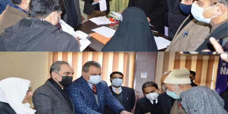 Justice Ali Mohammad Magrey inaugurates 4th National Lok Adalat at District Court, Srinagar