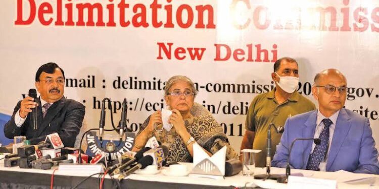 Delimitation Commission Meeting In Delhi On Dec 20