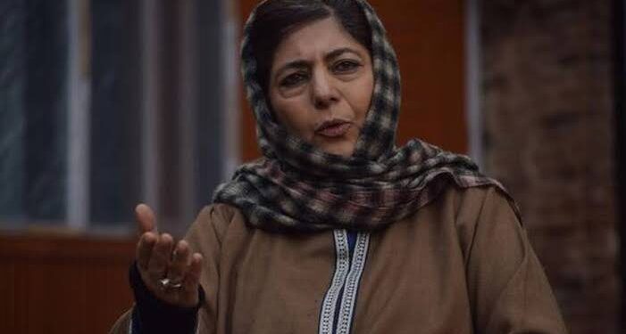 Mehbooba Under ‘House Arrest’ As Admin Disallows PDP Youth Convention