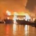 2 Houseboats Gutted in Dal Lake Fire Mishap