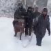 Locals Carry Pregnant Woman On Shoulders, Horse Through Knee-Deep Snow In Kupwara