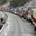 Both-way traffic on highway On Jan 27 after more than fortnight