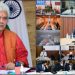 Lt Governor reviews Covid-19 situation across J&K