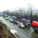 Srinagar To Jammu Traffic On Highway On Saturday