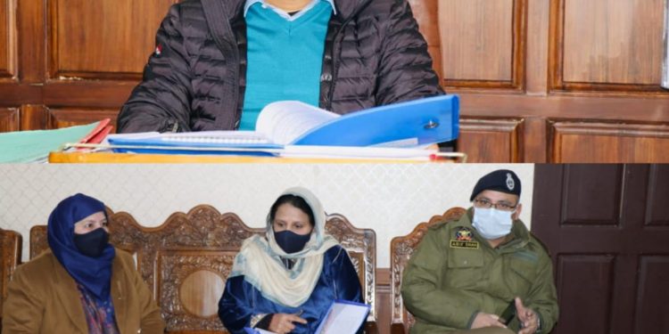 DC Srinagar chairs meeting of District Registering Authority