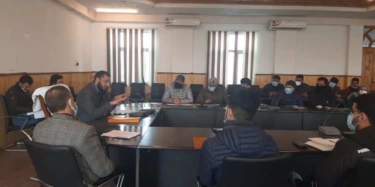 ACD Ganderbal holds introductory cum reviewing meeting with all officers of Rural Development & Panchayati Raj