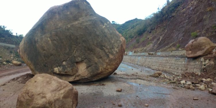 Landslides, Snowfall Closes Highway, 1 Person Injured After Hit By Shooting Stone