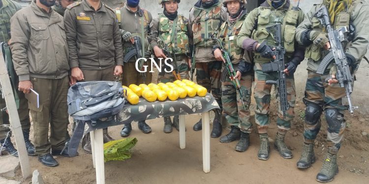 Police, army recovers 15 packets of ‘heroin-like’ substance in Poonch